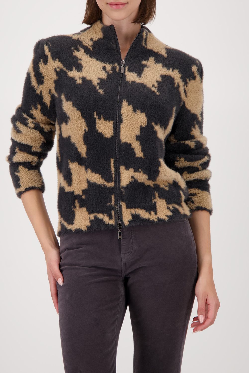 Monari vest anthra Grijs