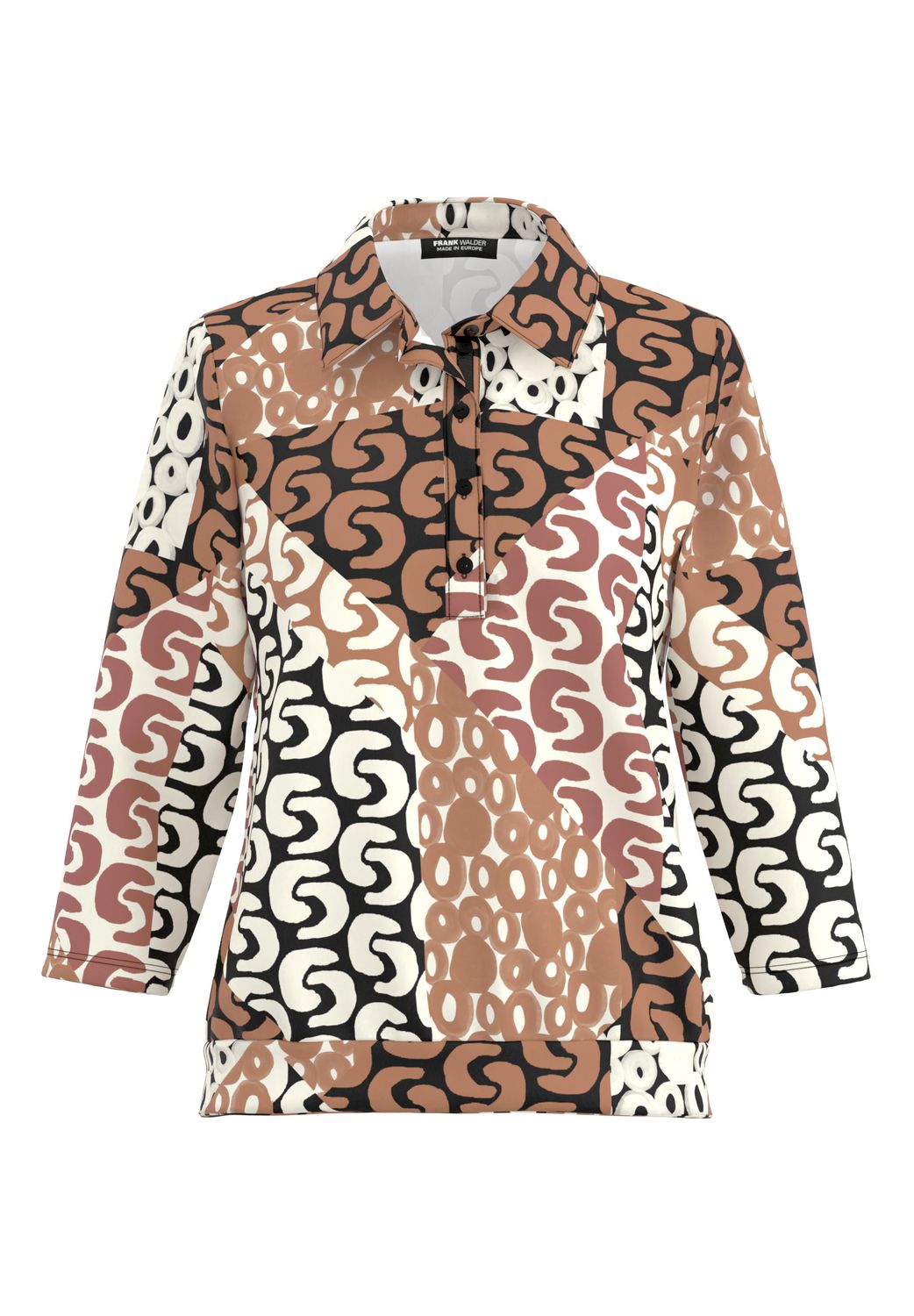 Frank Walder Polo-Shirt  Beige