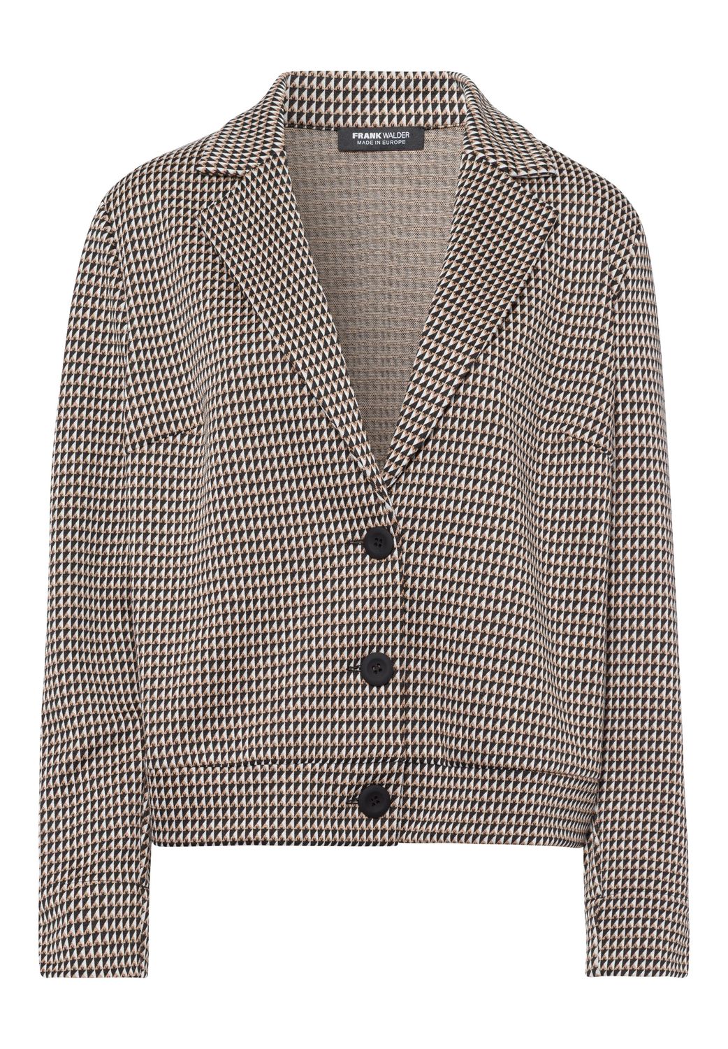 Frank Walder Leichtjacke 1/1 Ärmel Beige