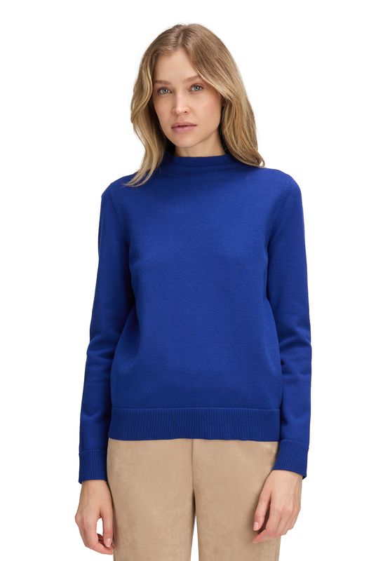 Betty Barclay Collection Strick Koll 2 Blauw