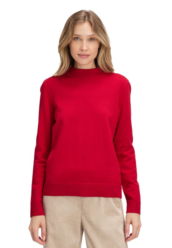 Betty Barclay Collection Strick Koll 2 Rood