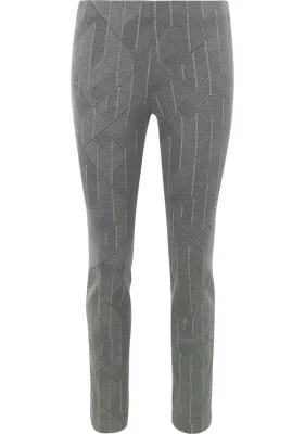 Gardeur Hose Pull On Slim Grijs