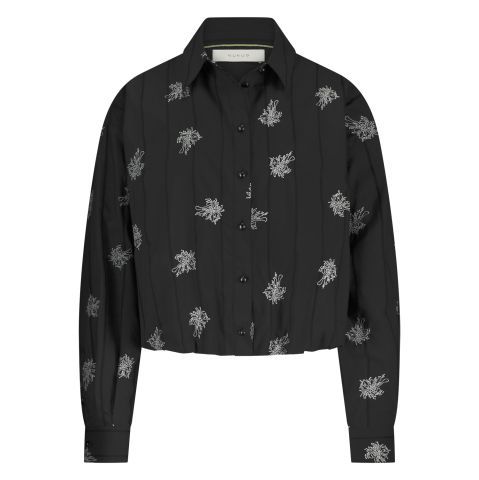 Nukus Lara zwarte blouse