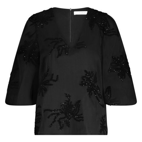 Nukus Delilah zwarte blouse