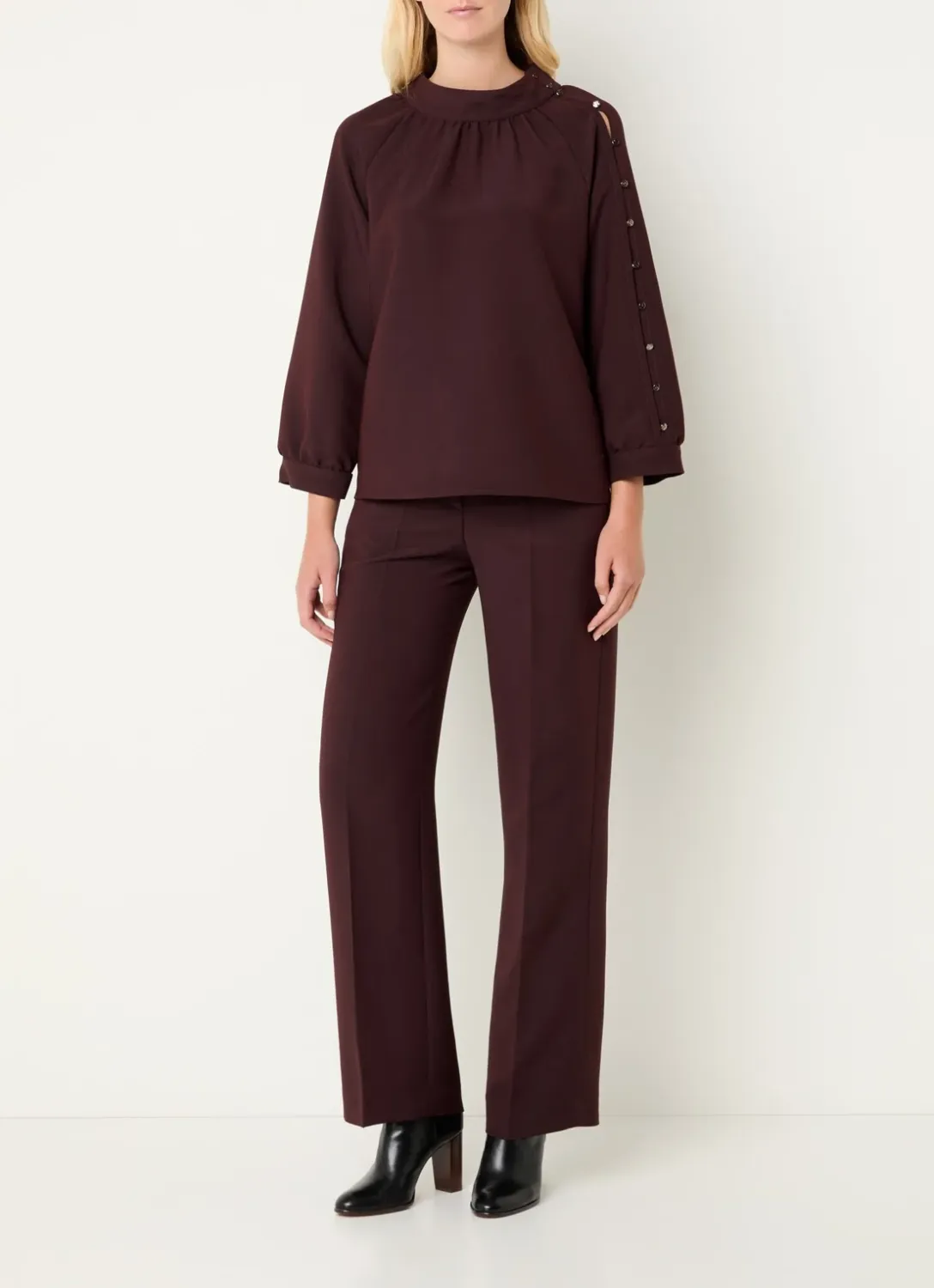 Xandres Haura Rode Blouse