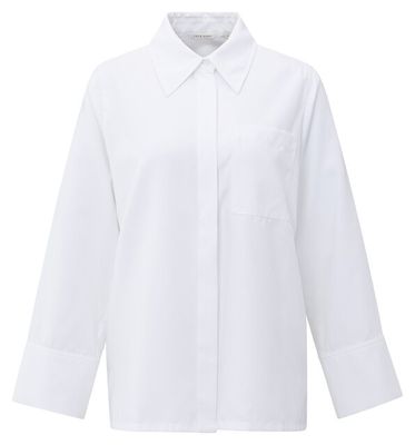 YaYa Blouse met brede manchetten Wit