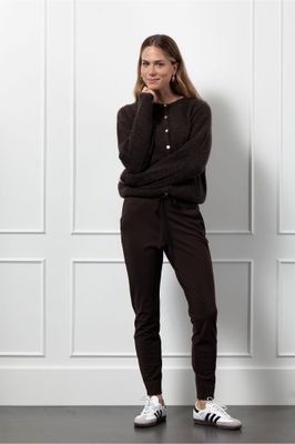 Studio Anneloes Bibi mohair cardigan Bruin
