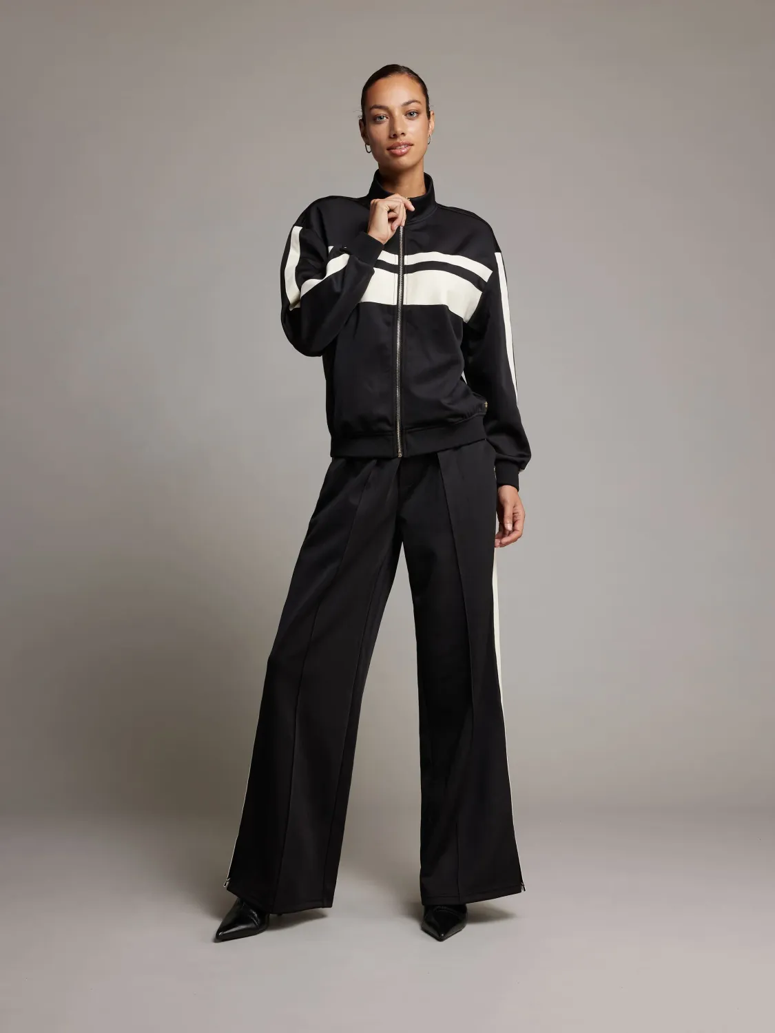 Pink Noir Taylor Jacket Zwart