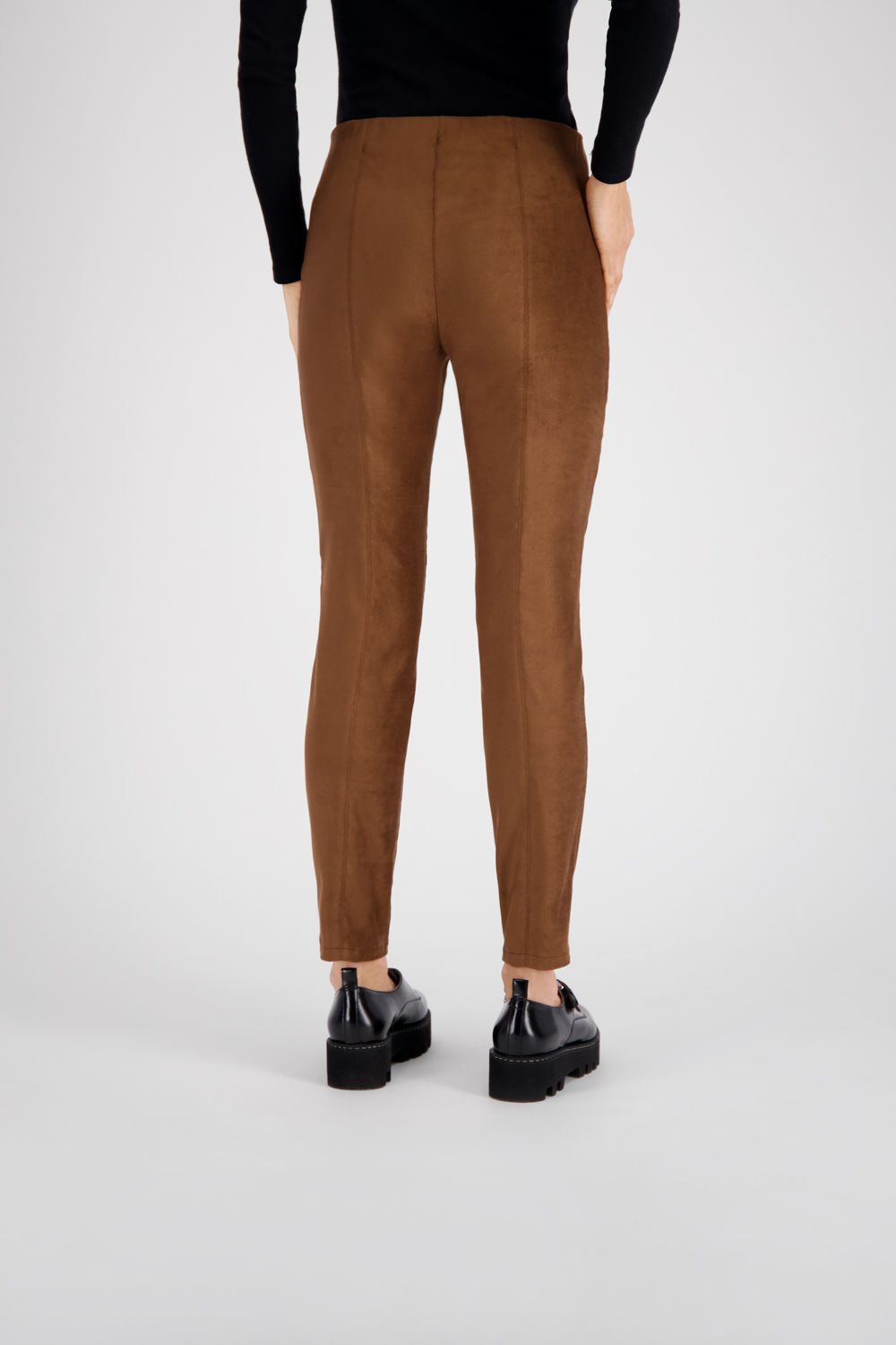 Gardeur Hose Pull On Slim Bruin