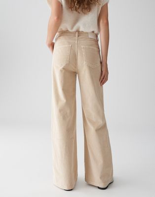 Opus Minah palazzo cord Beige
