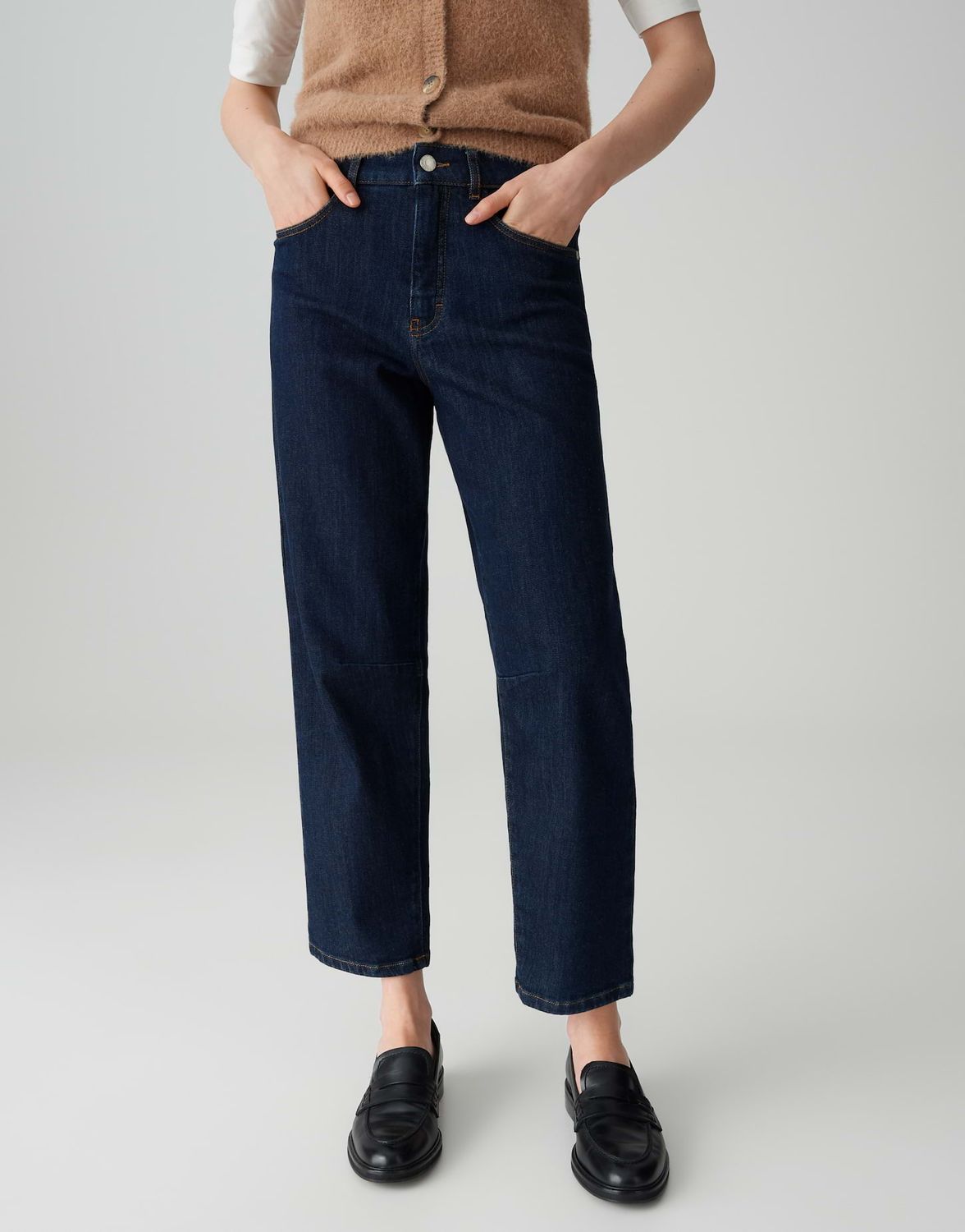 Opus Pants Melly relax Blauw
