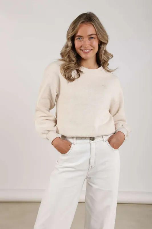 Nukus Amalia Pullover Beige