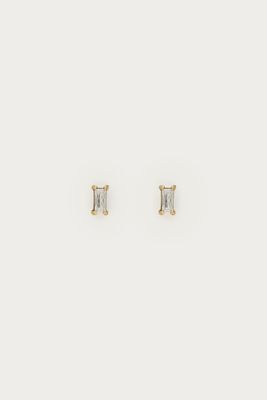 My Jewellery Earstuds square strass Goud