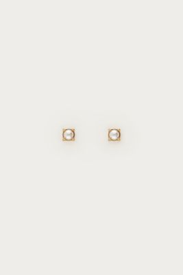 My Jewellery Earstuds small pearl Goud