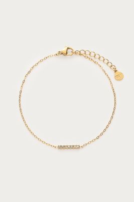 My Jewellery Bracelet fine strass Goud