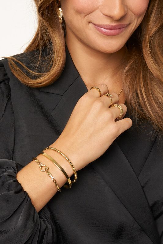 My Jewellery Bracelet chain lock Goud