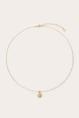 My Jewellery Necklace sun strass Goud