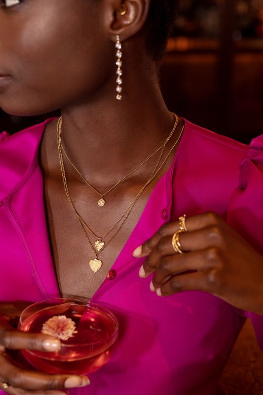 My Jewellery Necklace heart star Goud
