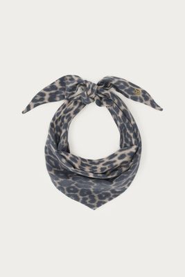My Jewellery Scarf triangle leopard 120x30 Bruin