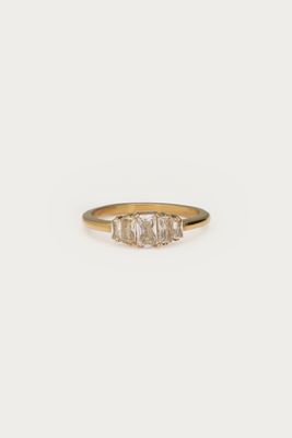 My Jewellery Ring square strass Goud