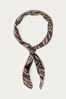 My Jewellery Scarf mini Tiger Bruin