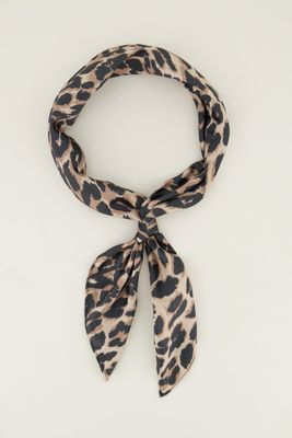 My Jewellery Scarf mini leopard Bruin MJ12329