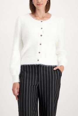 Monari Strickjacke off-white Ecru