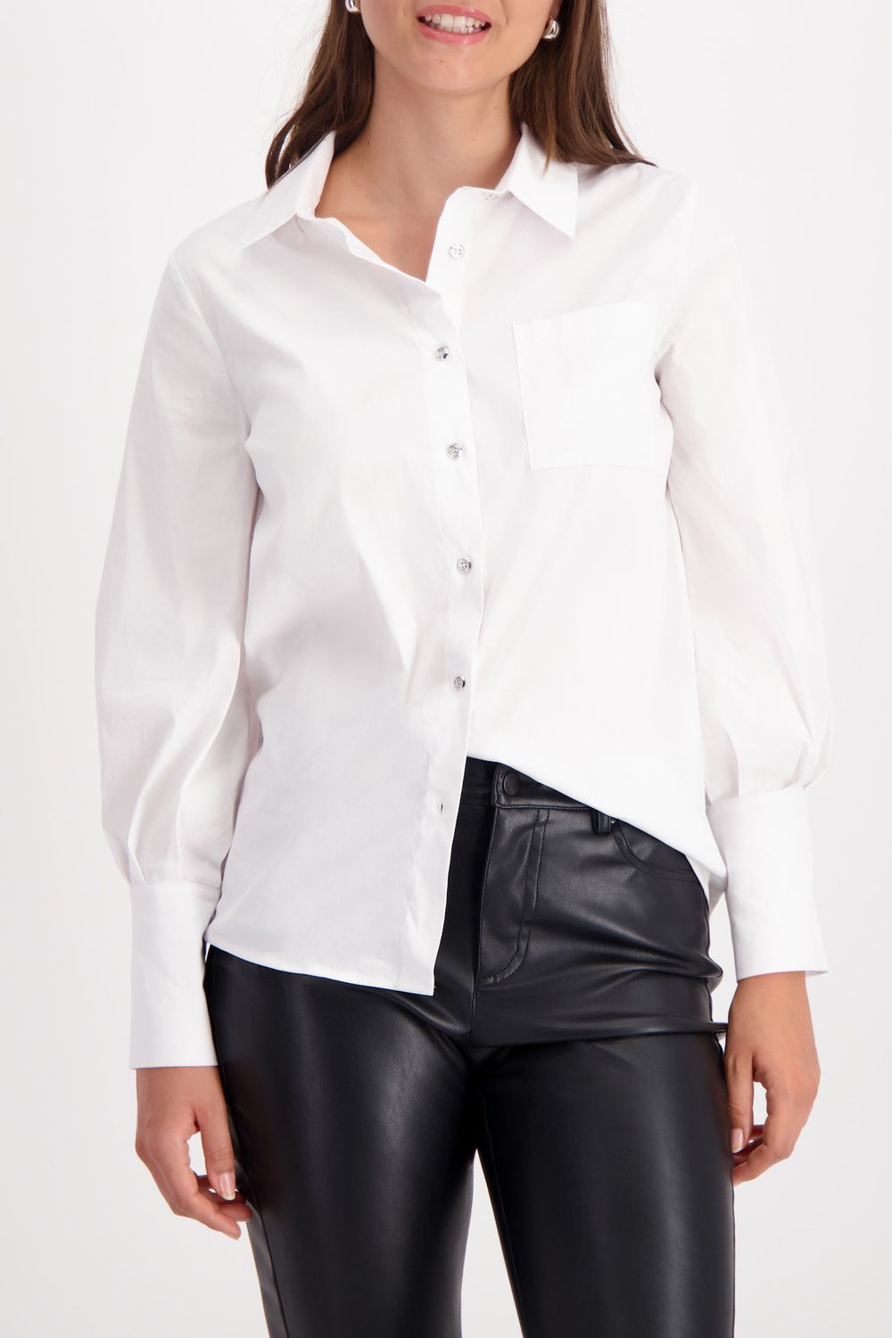 Monari Bluse weiss Wit