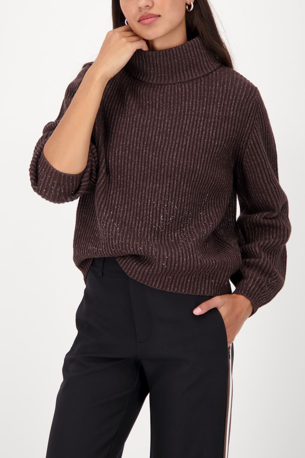 Monari Pullover brownie Bruin 809509