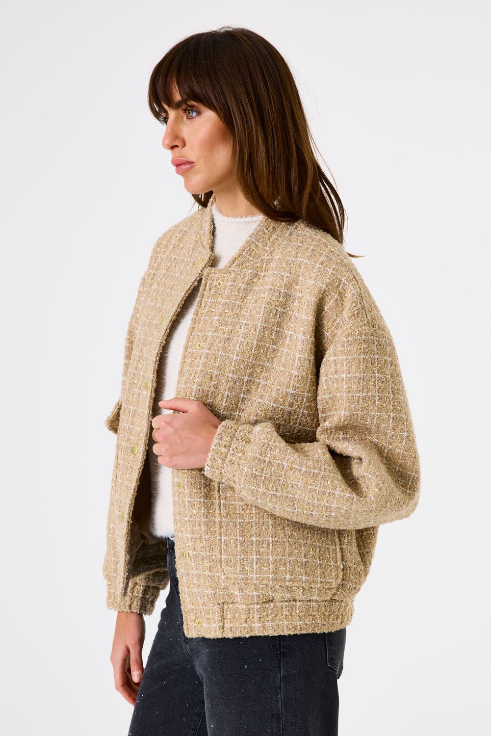 Garcia ladies jacket Ecru