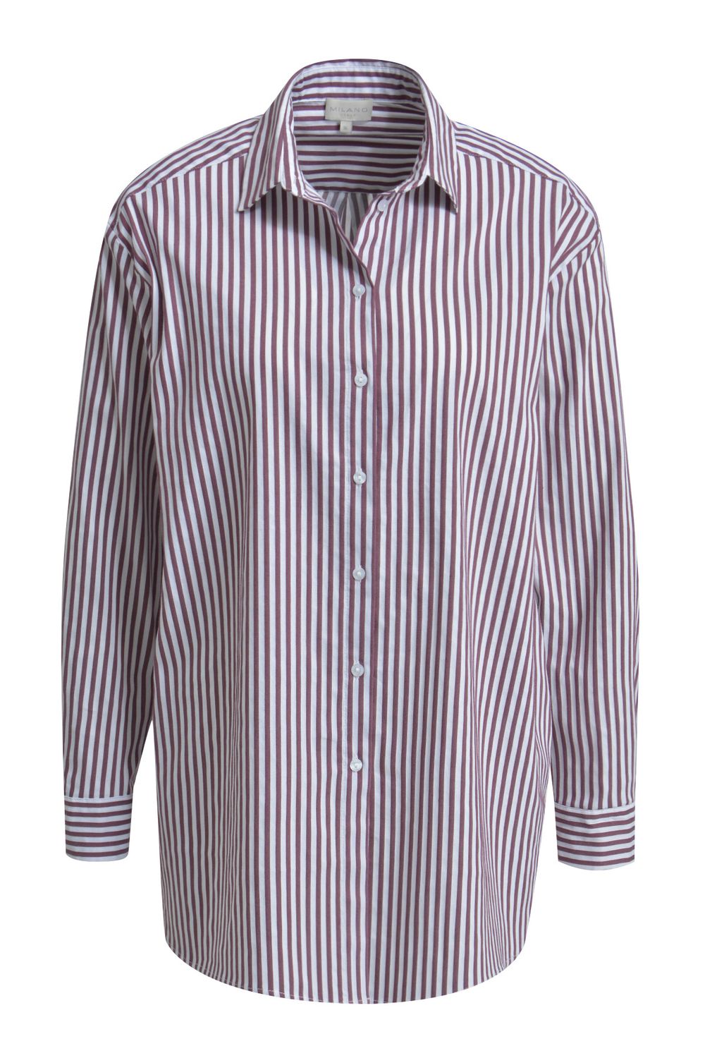 Milano Italy SHIRT BLOUSE 1/1 SLEEVE Rood