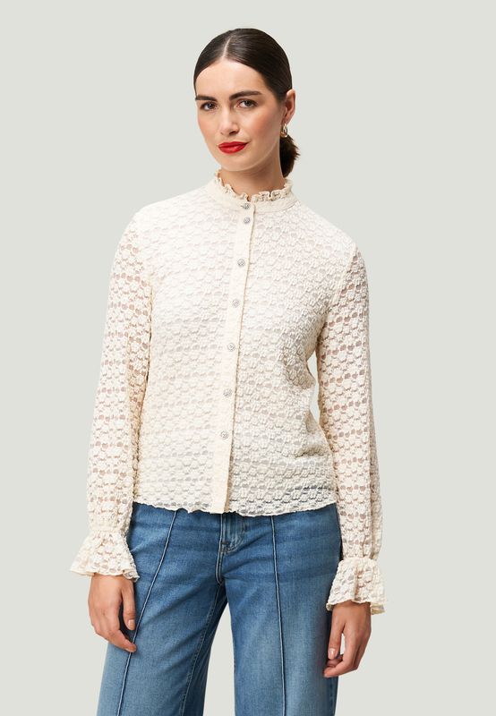 Zero blouse Ecru