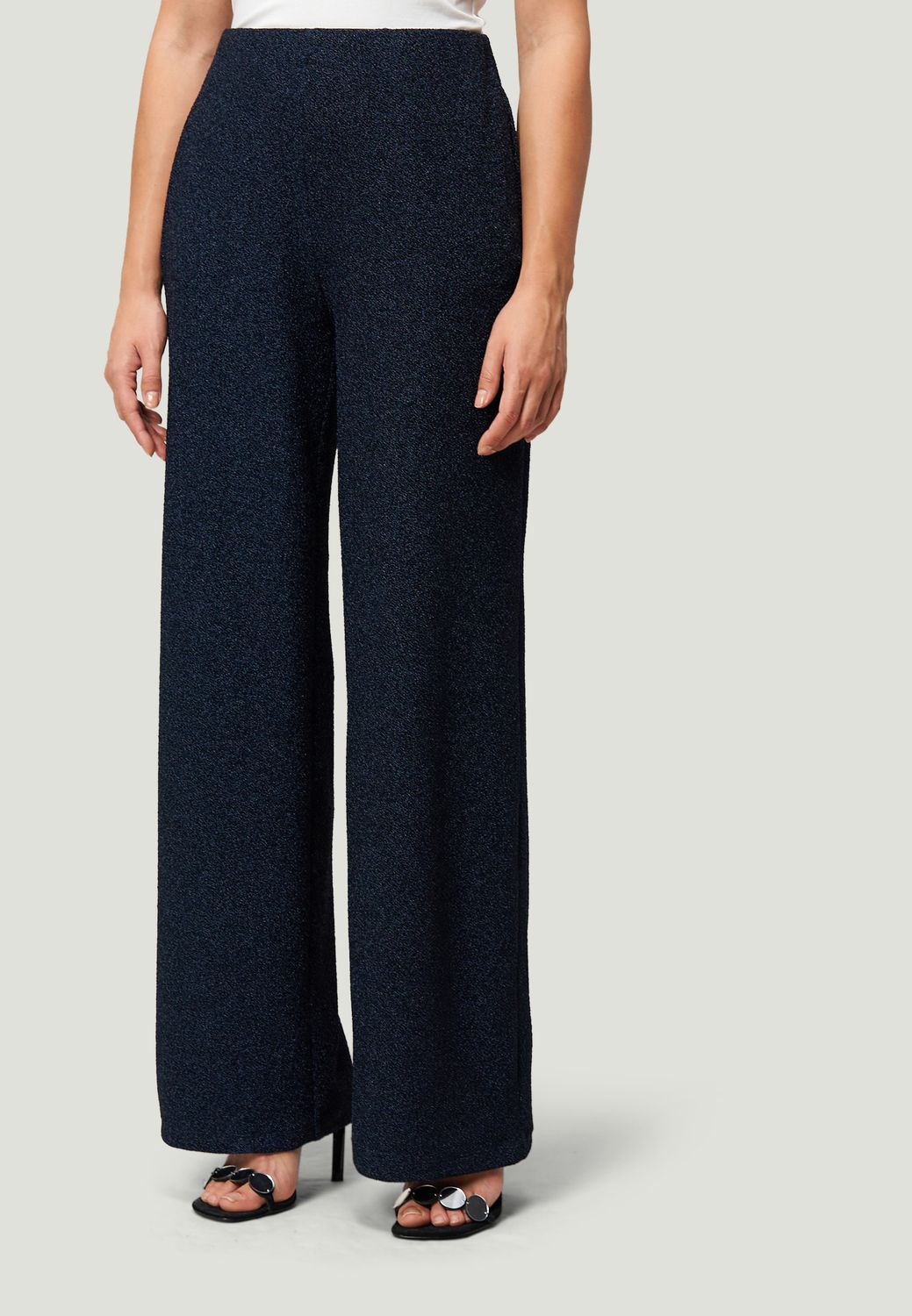 Zero broek met glitter Blauw
