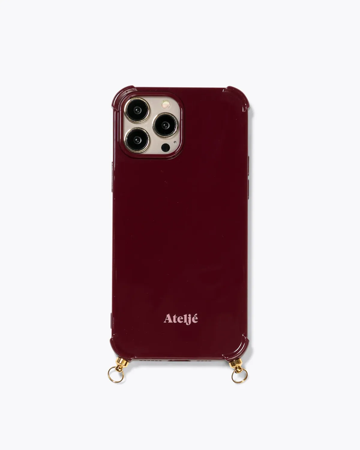Atelje Iphone 15 Pro Rood/burgundy