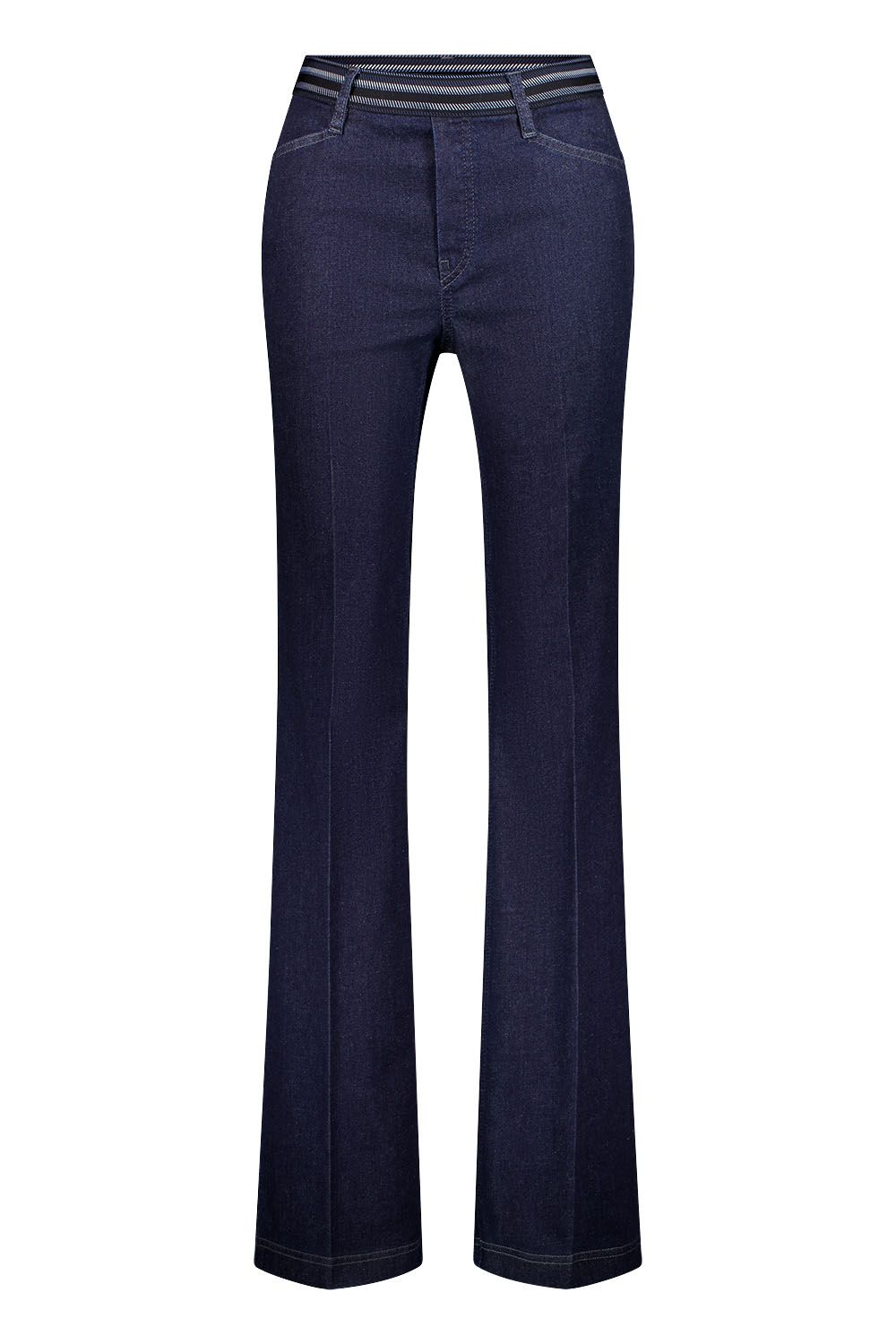 Gardeur Hose Pull On Slim Grijs