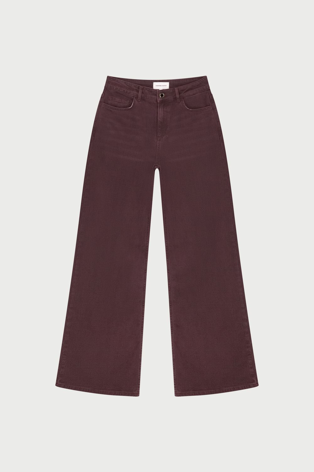 Fabienne Chapot Thea Wide Leg Jeans Rood