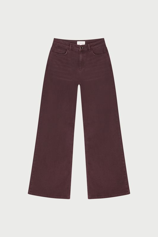 Fabienne Chapot Thea Wide Leg Jeans Rood