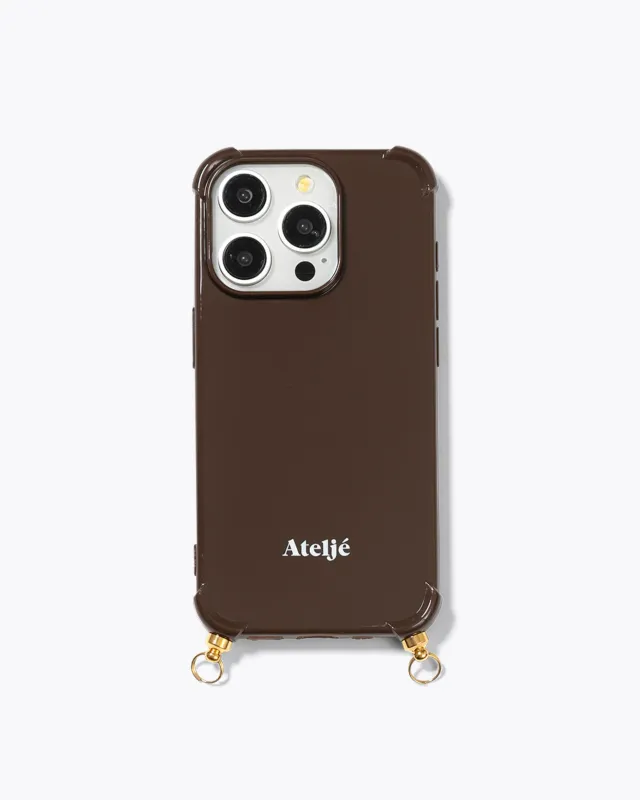 Atelje iPhone 14 Bruin