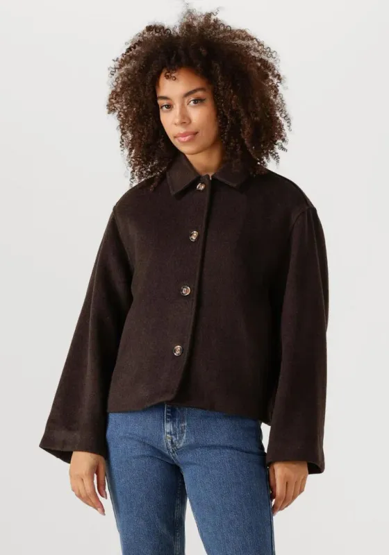 Neo Noir Hamra Wool Jacket Bruin