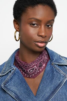 My Jewellery Scarf bandana burgundy