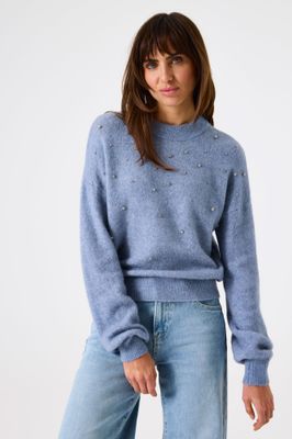 Garcia ladies pullover Blauw