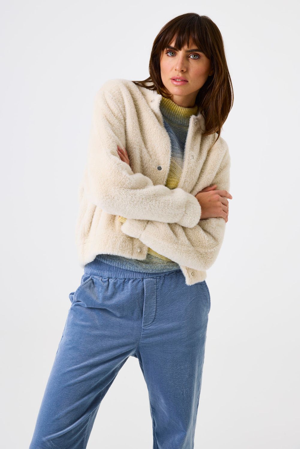 Garcia ladies jacket Ecru