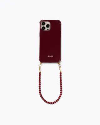 Atelje Bold burgundy Case-iphone 14 Pro Max