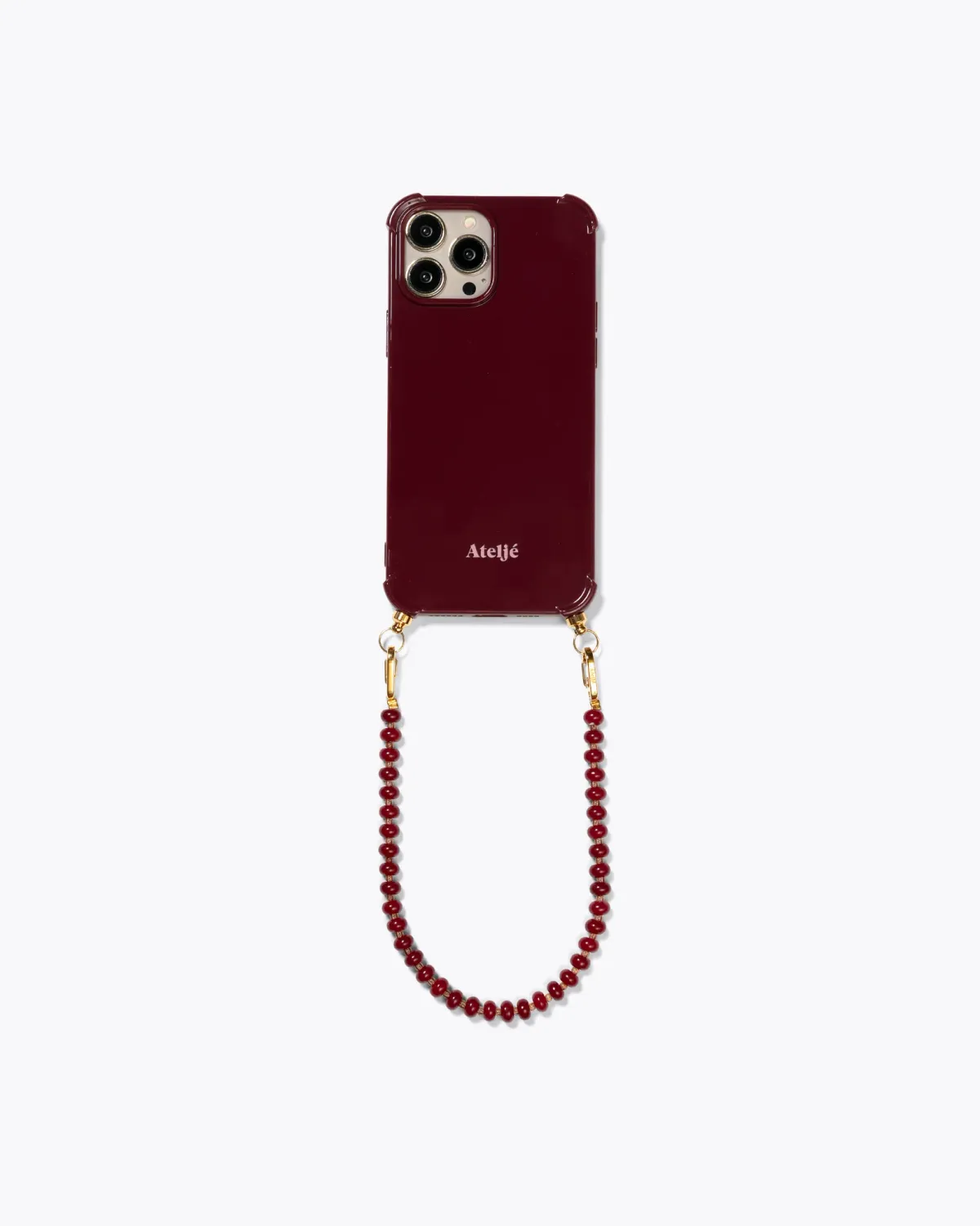 Atelje Bold burgundy Case-iphone 14 Rood