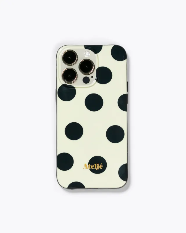 Atelje Ivory polkadot iphone 16 pro
