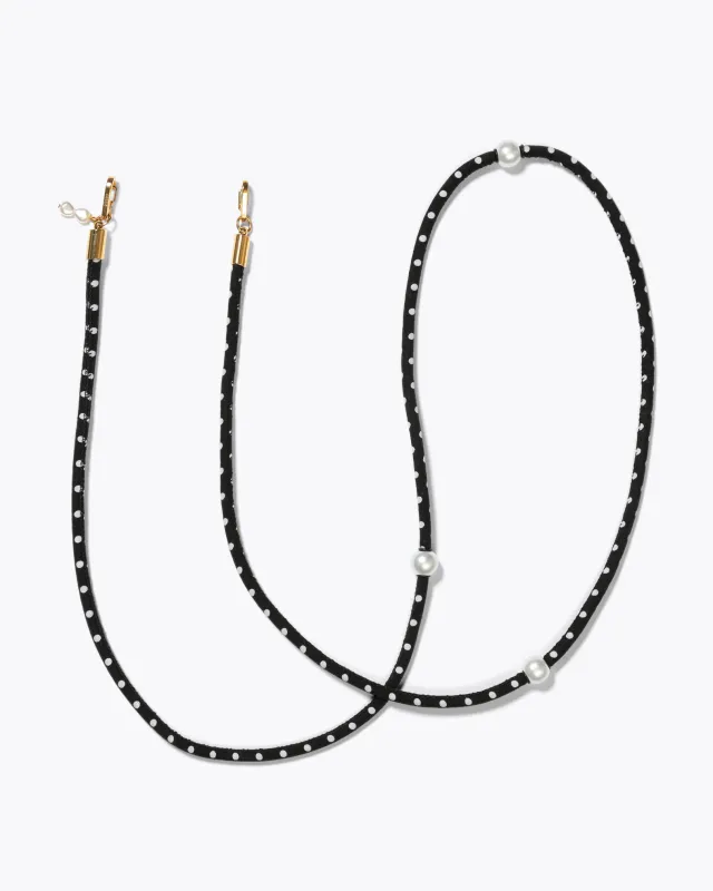 Atelje polka cord Zwart