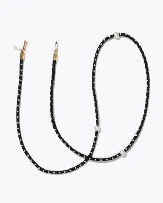 Atelje polka cord Zwart