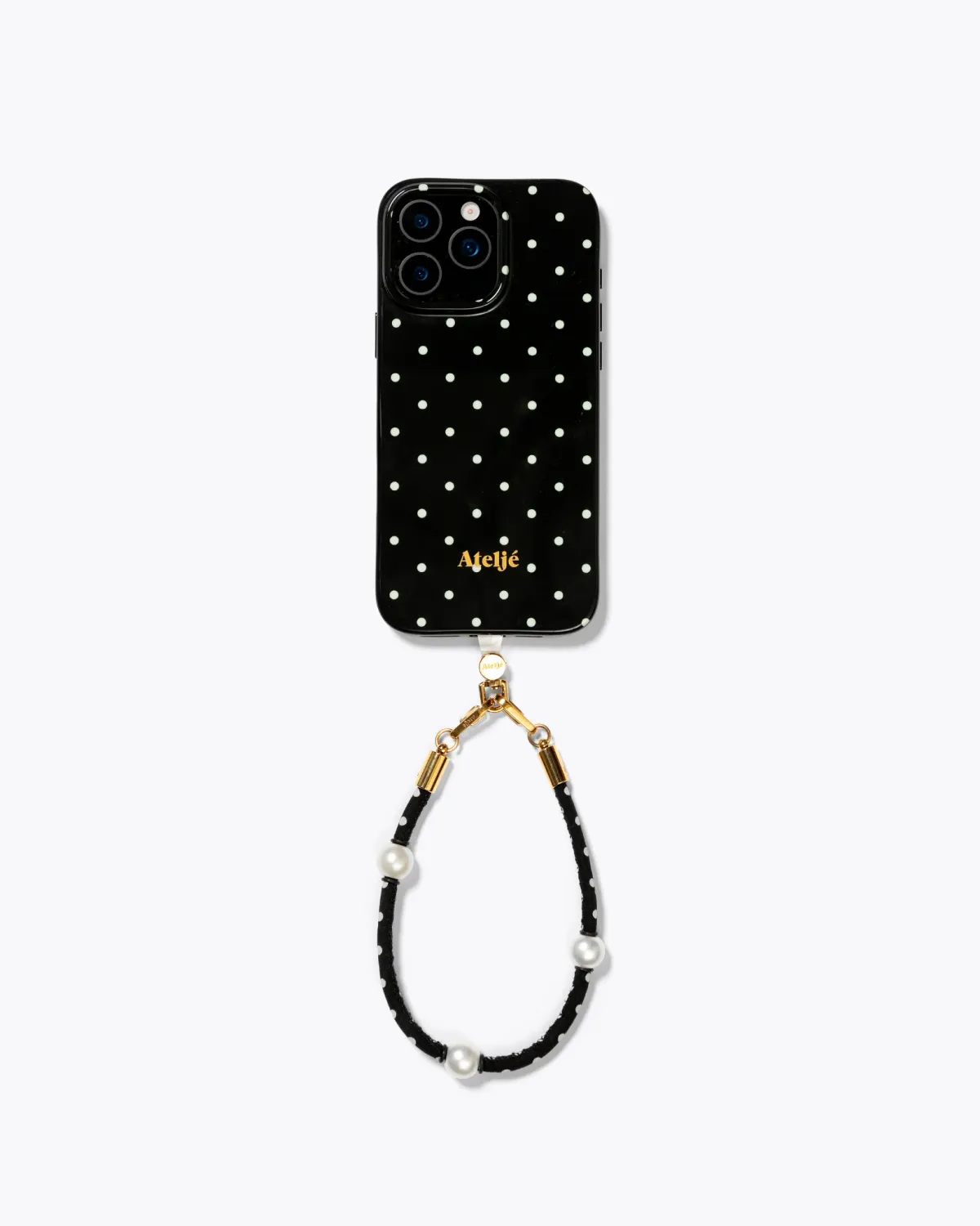 Atelje Black Polkadot Iphone 17