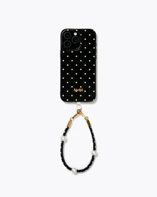 Atelje black polkadot iphone 17