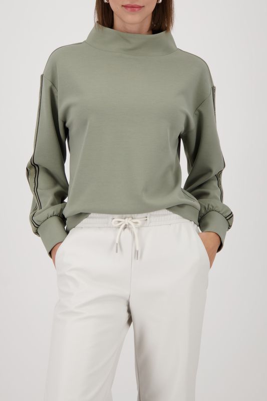 Monari Sweatshirt sage Groen